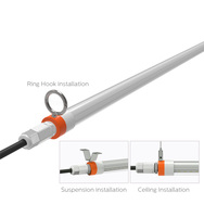 Lampes LED IP67, tube LED pour l'élevage avicole, éclairage professionnel, lumière LED pour volailles, tube LED pour volailles, plug and play