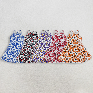 Vêtements d'été pour petites filles, hauts violets sans manches avec appliques Silly Goose + short à imprimé floral, tenue décontractée 2 pièces - Product Image 2