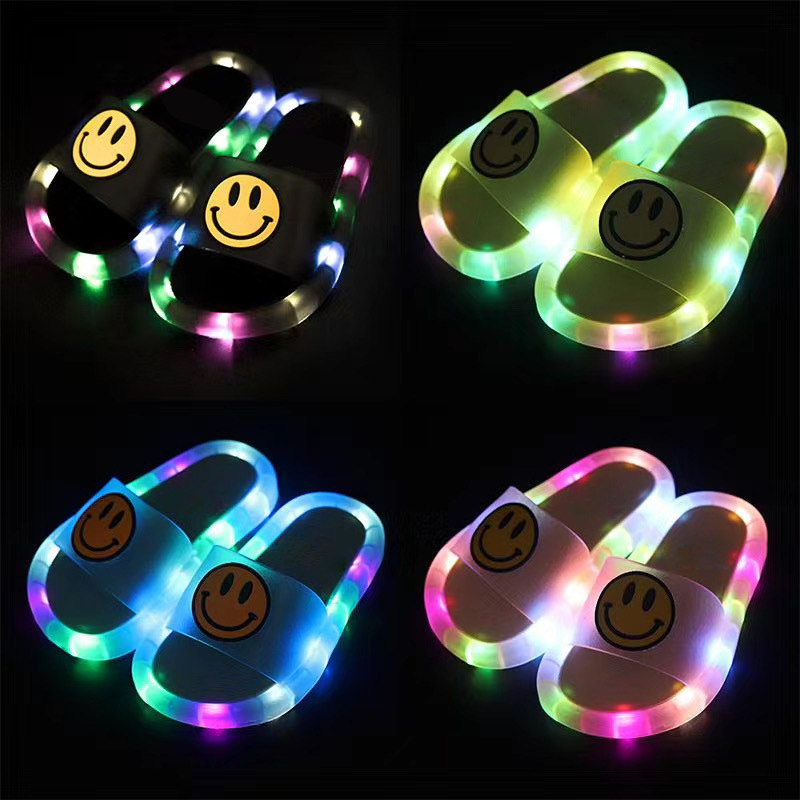 kids light up slippers
