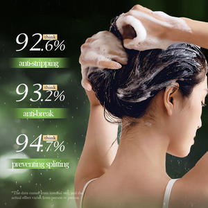 Voll englisch JIAYING Organic Green Apple Wash Protect Serie 2-IN-1 Soft Apple Hair Mash Shampoo & Conditioner - Product Image 1