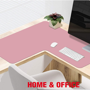 New triangular leather mouse <b>pad</b>, desktop corner mat, large non-slip <b>writing</b> <b>pad</b>, custom patterns available. - Product Image 5