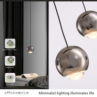 Moderne Mini-Pendelleuchte mit Verstellbarer Höhe, Aluminium-Acryl-Lampenschirm, Dekorative Hängende LED SMD 4W Leuchte für Wohn- und Esszimmer