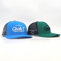 Casquettes de camionneur Richardson112 personnalisées par le fabricant, en toile, à 6 panneaux, avec logo brodé 3D personnalisé, style sport et personnage tendance