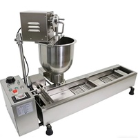 Machine automatique commerciale pour la fabrication de beignets |   Friteuse à donuts haute performance 500 pièces/heure pour boulangeries et usines de snacks