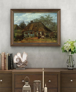 Trang trí tường phòng khách hiện đại, Tranh sơn dầu cổ điển, Tranh nghệ thuật tường nhà sang trọng - Product Image 4