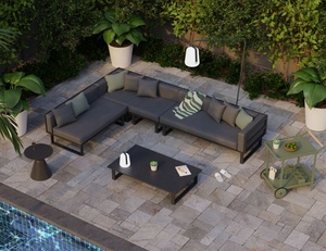 ปรับแต่งชุดเฟอร์นิเจอร์กลางแจ้งสำหรับสวน รีสอร์ท โรงแรม วิลล่า ลานบ้าน - Product Image 4