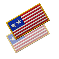 Écusson brodé de style guerre civile, motifs carrés, pour vêtements, chemises, drapeaux de forces occidentales, à coudre, pour sacs, chapeaux, autocollants, étiquettes, appliques