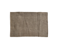 Ofertas de relámpagos hechos a mano, alfombra tejida a mano gruesa resistente y duradera, Alfombra de yute ecológica, excelente manera de agregar estilo