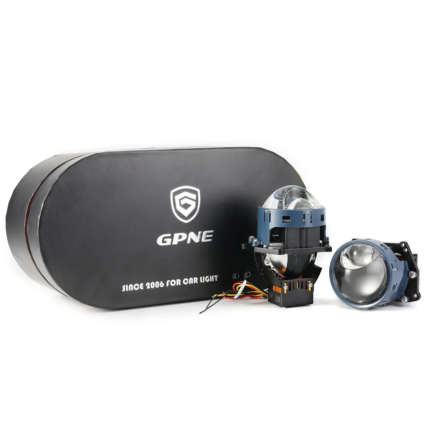 Sıcak satış otomobil lazer modülü ampul bi-led lens 3 inç projektör lhd rhd projektörler lens araba far için