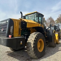 Chargeuse SDLG 2023, 90% neuve, d'occasion, chargeuse sur pneus, chargeuse frontale, bulldozer avec composants de moteur, pompe, boîte de vitesses pour les fermes