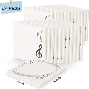 Bloc de Notas Adhesivas con Logotipo Personalizado, Bloc de Notas de Papel Blanco Impreso, Papelería para Estudiantes y Personal de Oficina - Product Image 1