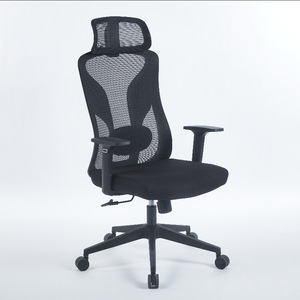 Chaise de bureau pivotante robuste, chaise de bureau ergonomique moderne en maille réglable - Product Image 5