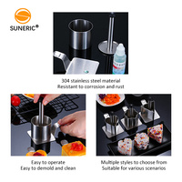 Cuisson Mousse Fromage Dessert Biscuit Gâteau Bricolage Moules Anneaux De Cuisson Pâtisserie En Acier Inoxydable Gâteau Tarte Anneau