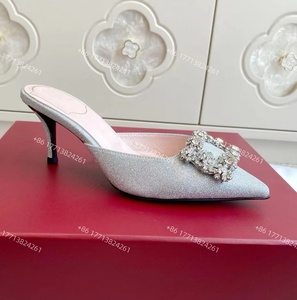 2025 nuevo diseño de lujo de tacón alto zapatilla <span class=keywords><strong>para</strong></span> <span class=keywords><strong>mujeres</strong></span> jóvenes mejor calidad diapositiva boda moda fiesta verano señoras <span class=keywords><strong>sandalias</strong></span> - Product Image 3