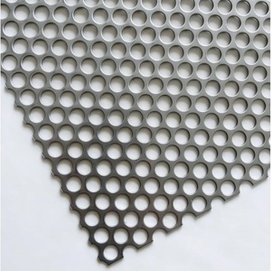 Grille de plafond en fibre métallique perforée à tissage uni en acier inoxydable 0,5-10 mm, préservante pour applications décoratives - Product Image 5