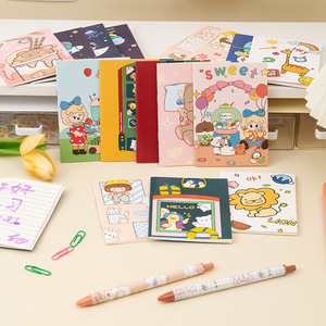 Cute Cartoon Mini <b>Notebook</b> Portable Creative Trends Gift For Kids 70gsm Paper - Product Image 2