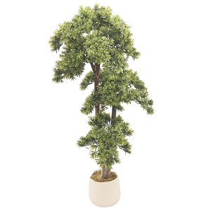 Pino Artificial en Maceta, Planta Verde Artificial, Bonsái <span class=keywords><strong>de</strong></span> <span class=keywords><strong>Cedro</strong></span> Artificial para Decoración Interior del Hogar - Product Image 6