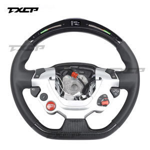 Apto para <span class=keywords><strong>Ferrari</strong></span>, mejora el volante de fibra de carbono, volante de carreras LED personalizado, precio bajo personalizado - Product Image 1