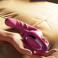 Meistverkaufter Zungen-Vibrator mit Heizfunktion USB-Aufladbar 100% Wasserdicht für Weibliche Masturbation G-Punkt Klitoris-Stimulation