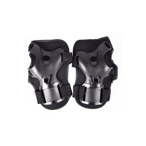 Ensemble de 6 protections pour genoux et coudes pour le <span class=keywords><strong>roller</strong></span>, éponge respirante, protection complète pour adultes, skateboard, cyclisme, course à pied - Product Image 4