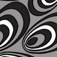 Alfombra Turca de Cachemira Afelpada Adiva, Tejido Plano Jacquard, Hecha a Máquina, Pelo Medio, Reversible, Diseño Abstracto, para Sala de Estar
