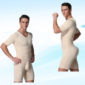 Fajas Colombianas al por Mayor para Hombres, Moldeadoras <span class=keywords><strong>de</strong></span> Cuerpo Completo, Levanta Glúteos, Camisetas <span class=keywords><strong>de</strong></span> Compresión para Ginecomastia - Product Image 3