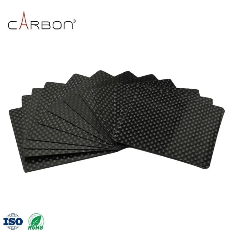 Custom Quality Black Color 3K Plain Fiber Thermoplastic Carbon Sheet