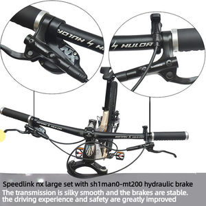Fourche avant 27,5/<span class=keywords><strong>29</strong></span> DNM 190 mm, amortisseur arrière à <span class=keywords><strong>air</strong></span>, SHIMANO M6100 12 vitesses, freins à disque hydrauliques, pneus CST Patrol 2,25 pouces larges, VTT confortable pour le trail - Product Image 3