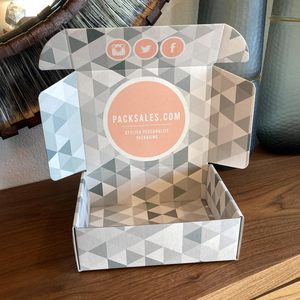Boîtes d'expédition personnalisées, boîtes de livraison de marque, boîtes avec impression de logo pour la marque et l'abonnement, impression intérieure et extérieure - Product Image 5