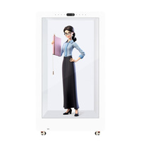 Écran transparent intelligent haute définition |   Vitrine interactive à écran tactile |   Affichage commercial intérieur pour les musées