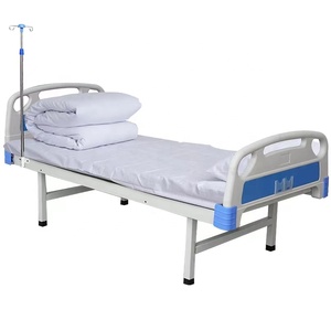 Cama médica plana para sala general, cama de infusión para hospital psiquiátrico y clínicas de enfermería, material metálico - Product Image 2