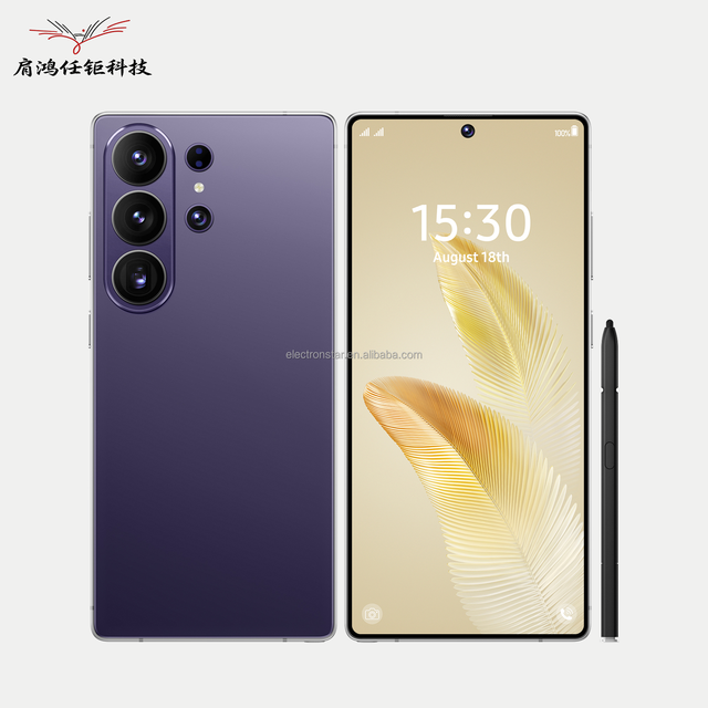 22GB+2TB 78+108MP 8000mAh S26 Ultra LTE Cellular Smartphone with 7.3inch Display 144HZ Deca Core HD Global Version GSM LED