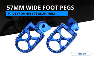 Repose-pieds de moto pour Yamaha YZ 65 85 <span class=keywords><strong>125</strong></span> 250 125X 250X 250FX 450FX <span class=keywords><strong>WR</strong></span> 250F 450F YZF WRF 250 450 2001 - <span class=keywords><strong>2022</strong></span> - Product Image 6