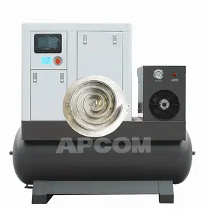 APCOM Eficiência Oficina Oil-free Air Compressor Scroll Silencioso Fácil Deslocamento Do Compressor De Ar Livre de Óleo do