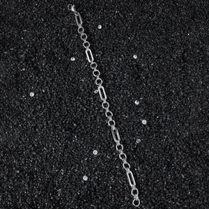 2026 New Hot Selling Popular Design Geometric Chain <b>Bracelet</b> Hiphop Stainless Steel Men's <b>Bracelets</b> Fashion Jewelry Wholesale - Product Image 3