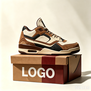 Zapatillas Deportivas Casuales de Baloncesto Unisex de Alta Calidad, Logotipo Personalizado, Venta al Por Mayor, Street Kicks 4 Retro Comic JA1135-100 - Product Image 5