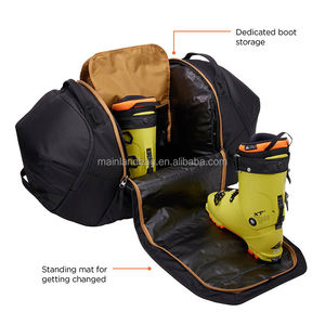 Sac de sport pour chaussures de <span class=keywords><strong>ski</strong></span>, gym et voyage, 80L, imperméable, durable, en Oxford, multi-compartiments, pour équipement sportif - Product Image 3