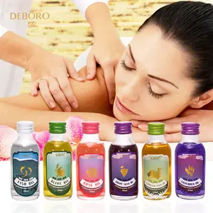 Óleo de massagem corporal orgânico natural, para mulheres