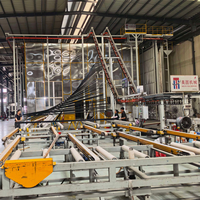 Porte à enroulement rapide en alliage d'aluminium isolé de type dur, à détection automatique, pour usine, entrepôt, atelier