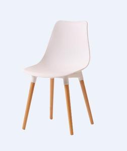 Nórdicos de plástico PP asiento de madera de <span class=keywords><strong>haya</strong></span> silla Silla de comedor - Product Image 1