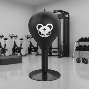 Balón de Boxeo Inflable de Escritorio para Entrenamiento de Reacción, Equipo de Entrenamiento Doméstico de Material PU para Niños y Adultos, Descompresión - Product Image 4