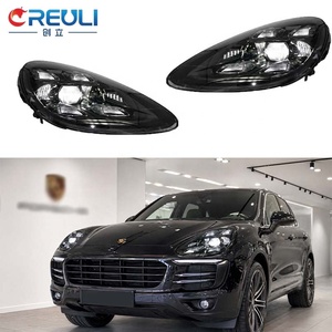 Faros Delanteros LED CREULI para Autos <span class=keywords><strong>2023</strong></span>, Estilo PDLS, Actualización Láser para <span class=keywords><strong>Porsche</strong></span> <span class=keywords><strong>Cayenne</strong></span> 958.1 2011-2014, Alta Calidad, Plug and Play - Product Image 1