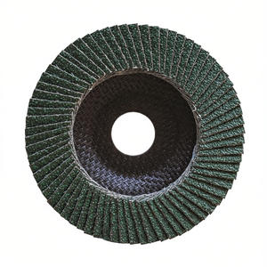 Disque à lamelles plat en céramique verte Ttake 115x22 mm, grain 80, support en fibre de verre - Product Image 2