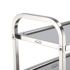 Restaurant commercial Offre Spéciale <span class=keywords><strong>chariot</strong></span> à plateau <span class=keywords><strong>de</strong></span> nourriture <span class=keywords><strong>de</strong></span> <span class=keywords><strong>chariot</strong></span> <span class=keywords><strong>de</strong></span> <span class=keywords><strong>service</strong></span> <span class=keywords><strong>de</strong></span> cuisine d'acier inoxydable <span class=keywords><strong>de</strong></span> <span class=keywords><strong>3</strong></span> couches - Product Image 5