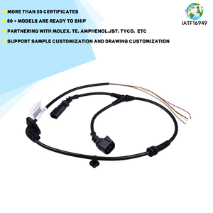 1 k0927903r, датчик скорости переднего левого автомобиля, жгут проводов, жгут проводов, с тормозной колодкой для Jetta 2006-2010, гольф-кролик, 2006-2013 - Product Image 4