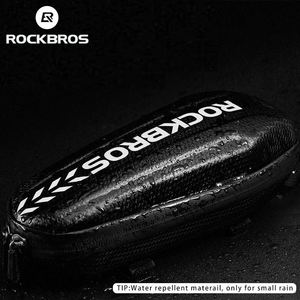 Sac de vélo ROCKBROS à coque rigide pour tube avant, étanche, pour VTT, vélo de route, sac de selle pliable, multifonctionnel, grande capacité, fabriqué en usine BSCI - Product Image 4