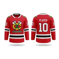 Jersey de Hockey Personalizado Pro +Neck con Bordado Tackle Twill