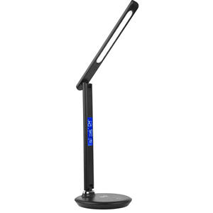 Lampada da Tavolo LED Nera 17X17X39CM - 100/240V 7W 2700/6500K - Product Image 1