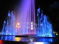 80mm Trou 108W RGB/RGBW 316L Acier Inoxydable Haute Puissance LED Fontaine Anneau Lumineux Donut DC24V IP68 Étanche DMX512 Jet D'eau pour
