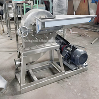 Équipement de broyage de feuilles séchées largement utilisé, moulin électrique pour pâte de sauce chili, machine de broyage alimentaire à vendre aux États-Unis et au Canada